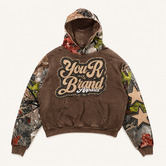 Modern Print Polyester Sweatshirt – Casual Graphic Pullover