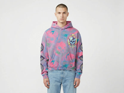 Men’s Casual Printed Polyester Sweater – Stylish Pullover Comfort