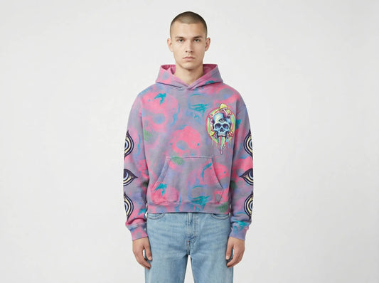 Men’s Casual Printed Polyester Sweater – Stylish Pullover Comfort