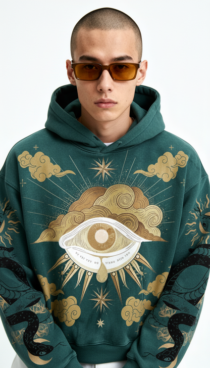 Fashion Casual Printed Polyester Sweater